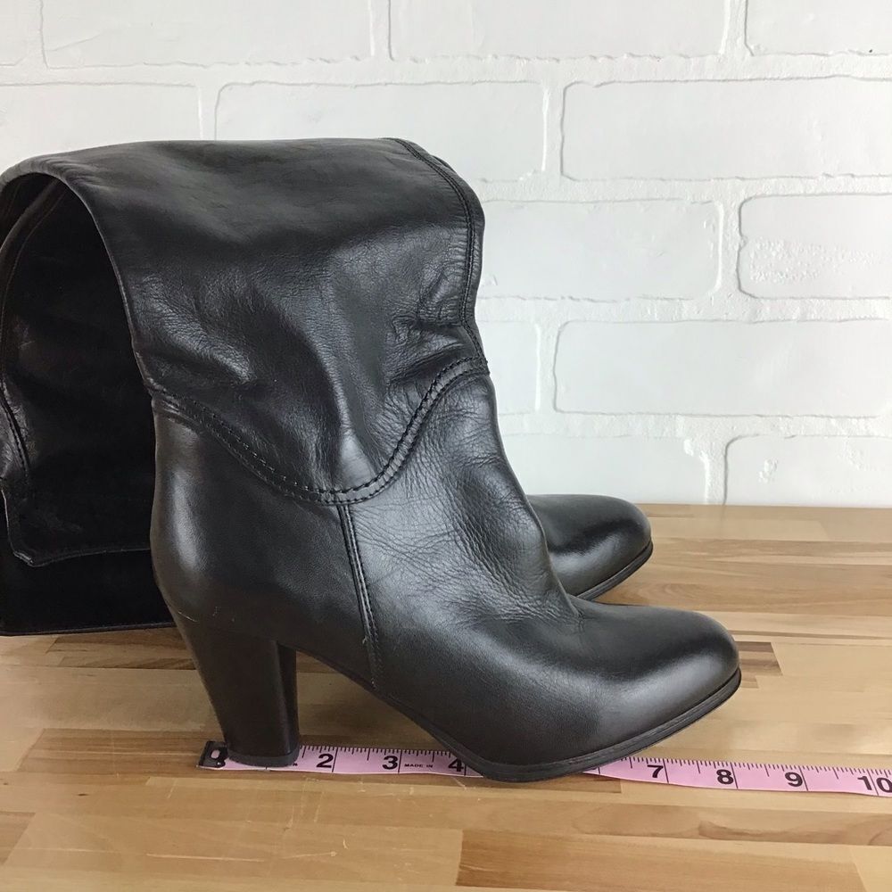 EUROSUOLE Italia Genuine leather Italian over the knee High-boots black 6 - Picture 9 of 15